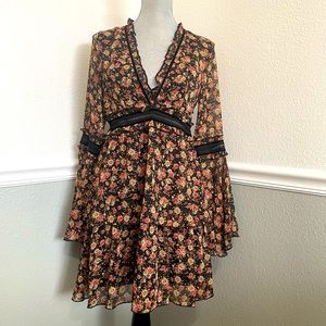 Nasty Gal Bohemian floral dress